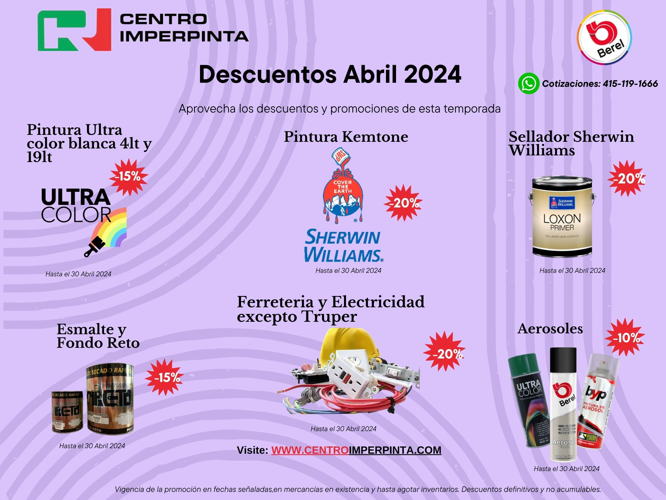 PROMOCIONES DE ABRIL