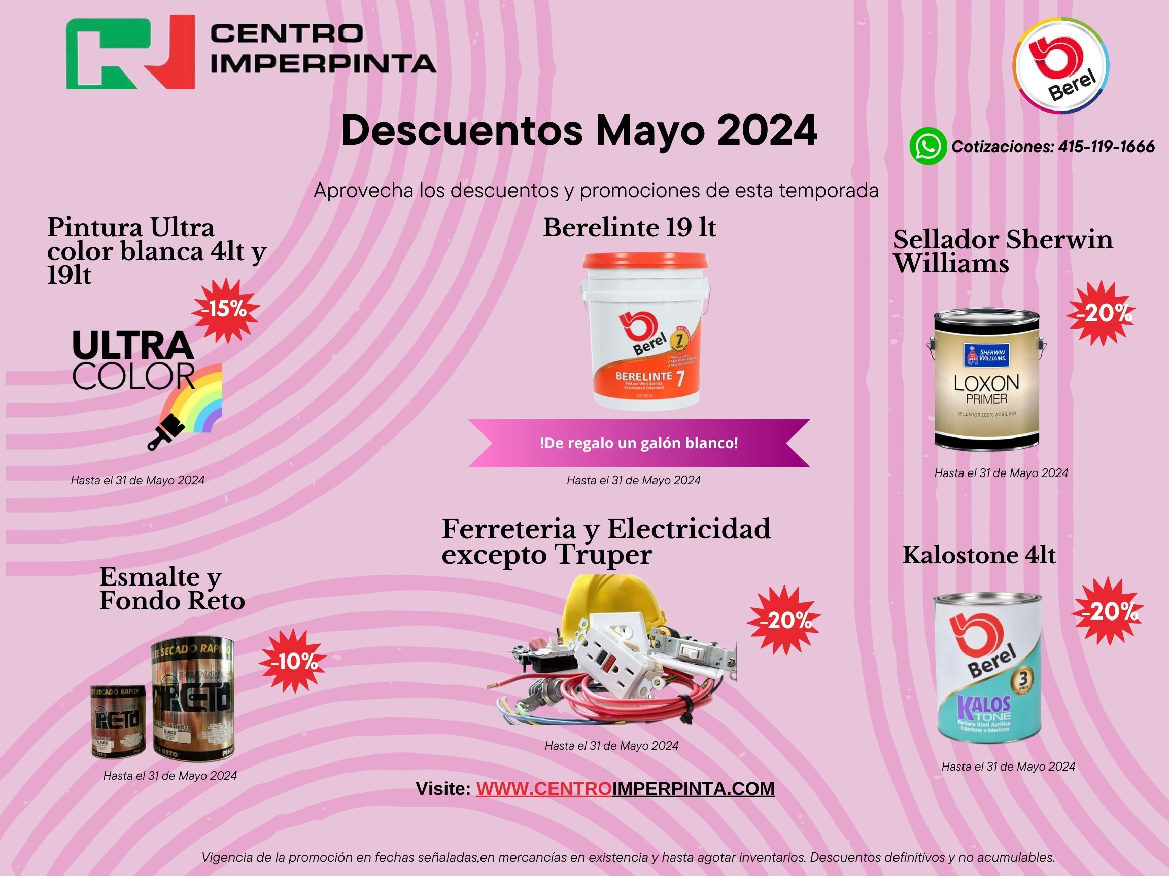 PROMOCIONES DE MAYO